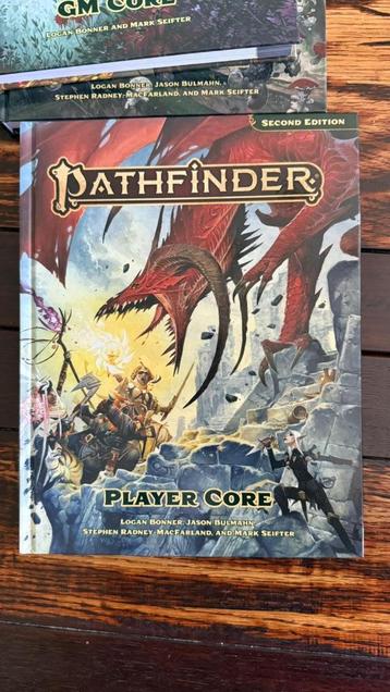 Pathfinder roleplaying game 2nd edition core books beschikbaar voor biedingen