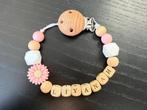 Gepersonaliseerde speenkoord met naam, Kinderen en Baby's, Babymode-accessoires, Verzenden, Nieuw