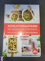 Koolhydraatarm 50 dagen programma,  niels bosman,  zie foto', Ophalen of Verzenden, Zo goed als nieuw, Dieet en Voeding