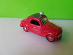 Brumm - Fiat 500C Topolino Vigili del Fuoco [rood] 1/43, Hobby en Vrije tijd, Modelauto's | 1:43, Overige merken, Ophalen of Verzenden