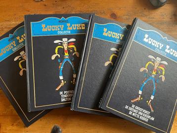 Lucky Luke, luxe uitgave 4 albums (18 verhalen) beschikbaar voor biedingen