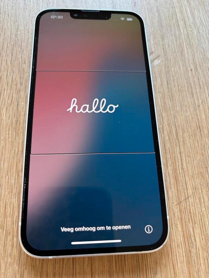Apple iPhone 13 256GB - Wit, Telecommunicatie, Mobiele telefoons | Apple iPhone, Gebruikt, 256 GB, Zonder abonnement, Zonder simlock