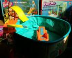 Vintage Barbie Pool Party Zwembad Mattel 1973 jaren 70, Ophalen of Verzenden, Gebruikt, Poppenhuis