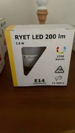 IKEA Ryet led 2.8w E14 1 doosje met 2 stuks, Ophalen of Verzenden, Zo goed als nieuw, Minder dan 30 watt, E14 (klein)