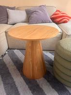 Bijzettafel Cone Kwantum - hout, Minder dan 55 cm, Rond, Zo goed als nieuw, Hout