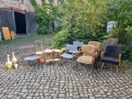 Vintage Meubels: stoelen, fauteuils, krukjes & bijzettafels, Gebruikt, Overige kleuren, Metaal, Vintage