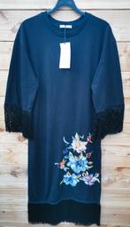 ZARA jurk met borduursel en franjes mt. S/M, Verzenden, Nieuw, Maat 36 (S), Onder de knie