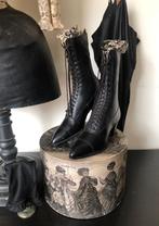 Houten hoedendoos  Victoriaanse afbeelding, Antiek en Kunst, Ophalen of Verzenden