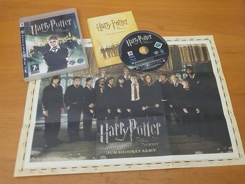 PS3 | Harry Potter and the Order of the Phoenix met POSTER, Spelcomputers en Games, Games | Sony PlayStation 3, Gebruikt, Avontuur en Actie