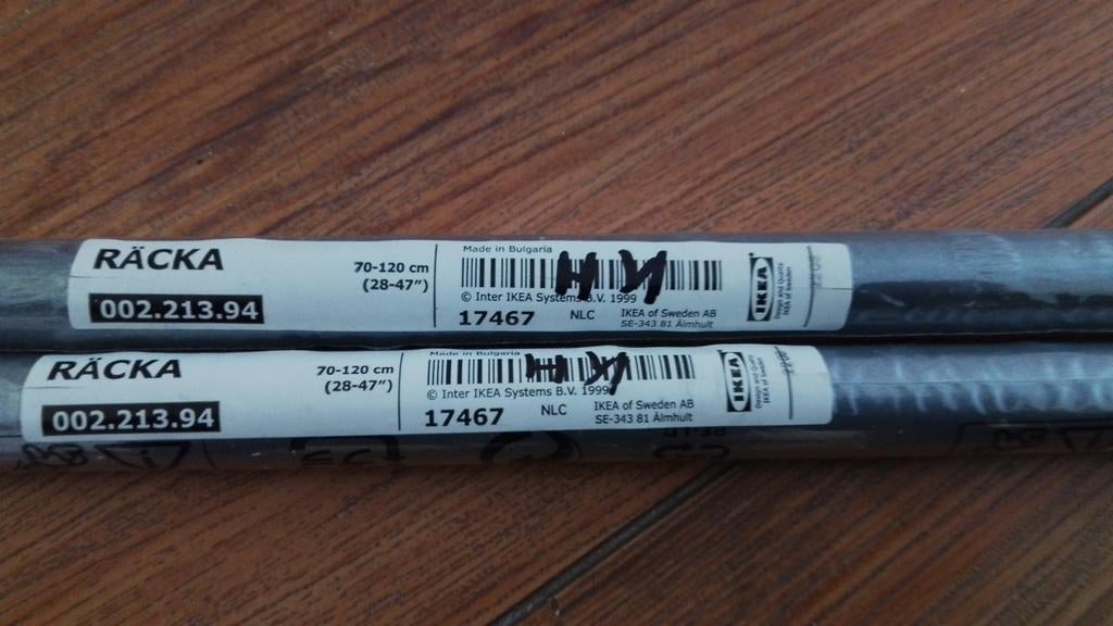 Uitrekbaar roede - Ikea - Racka, Ophalen of Verzenden, Nieuw