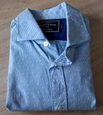 Scotch & Soda regular fit overhemd blauw - Maat M, Kleding | Heren, Overhemden, Blauw, Ophalen of Verzenden, Scotch & Soda, Halswijdte 39/40 (M)