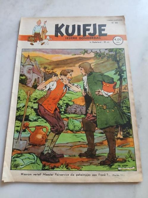 Weekblad Kuifje 1947 nr 49, in redelijk goede staat, Boeken, Stripboeken, Gelezen, Eén stripboek, Ophalen of Verzenden