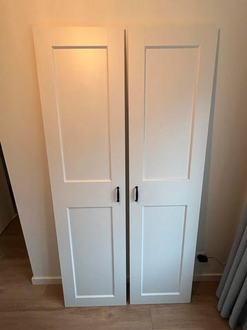 IKEA Grimo kastdeuren wit 50x195cm