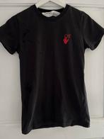 Off White T-shirt Zwart 164, Ophalen of Verzenden, Zo goed als nieuw, Jongen of Meisje, Shirt of Longsleeve