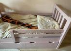 GRATIS Roze Peuterbed met Frame en Laden, Kinderen en Baby's, Kinderkamer | Bedden, Ophalen, Gebruikt, 70 tot 85 cm, Lattenbodem