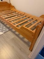Houten bed met lattenbodem voor logeerkamer, Huis en Inrichting, Ophalen, Gebruikt