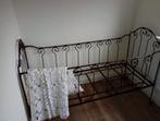 Ledikantje, Huis en Inrichting, Ophalen, Bruin, 190 cm of minder, Zo goed als nieuw
