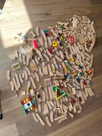 Grote houten trein pakket, Kinderen en Baby's, Speelgoed | Thomas de Trein, Ophalen of Verzenden, Gebruikt
