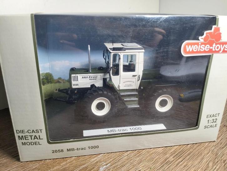 Te koop MB-Trac 1000 Wolfelsperger Gelimiteerd model., Hobby en Vrije tijd, Modelauto's | 1:32, Zo goed als nieuw, Tractor of Landbouw