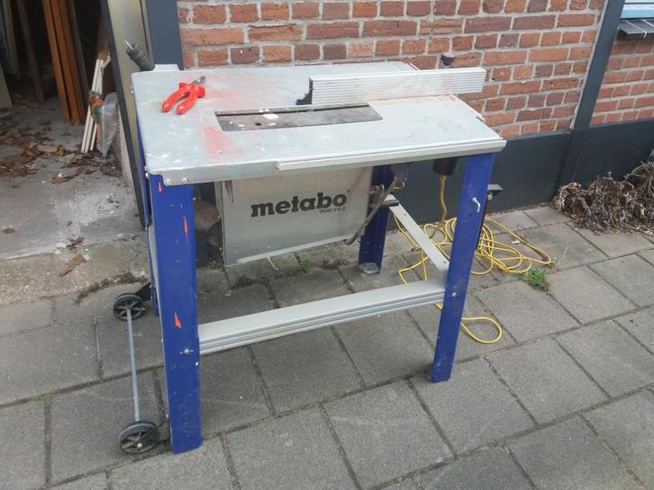 METABO Zaagtafel /  Bouwzaag TKHS 315C, Doe-het-zelf en Verbouw, Gereedschap | Zaagmachines, Gebruikt, Overige typen, 1200 watt of meer