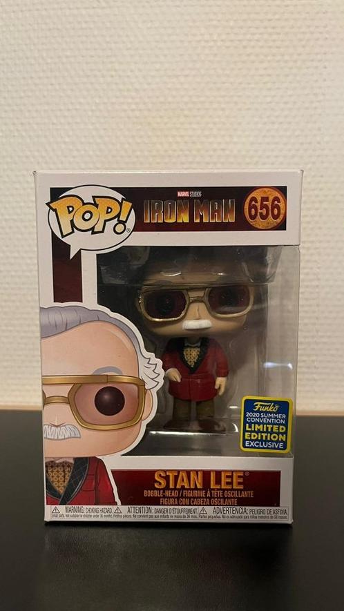 Funko Pop! Stan Lee #656 Marvel Iron Man – SDCC 2020, Verzamelen, Poppetjes en Figuurtjes, Nieuw, Ophalen of Verzenden