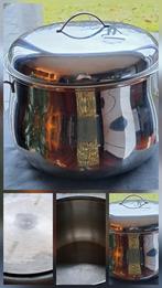 Grote pan 10 liter, Ophalen of Verzenden, Gebruikt, Rvs, Kookpan of Snelkookpan