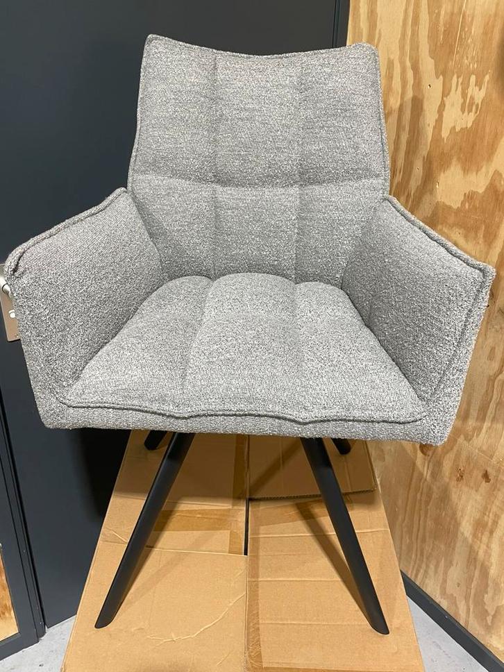 Nieuwe eetkamer stoelen starfurn Yuni alphine steel, Huis en Inrichting, Stoelen, Nieuw, Vijf, Zes of meer stoelen, Overige kleuren