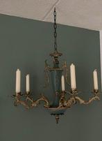 Vintage Kroonluchter met kaarzen, Huis en Inrichting, Lampen | Kroonluchters, Ophalen of Verzenden, Zo goed als nieuw