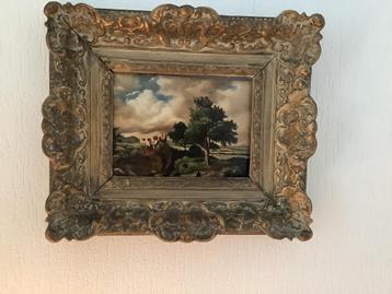 Schilderij gesigneerd H.  Vredeveldt beschikbaar voor biedingen
