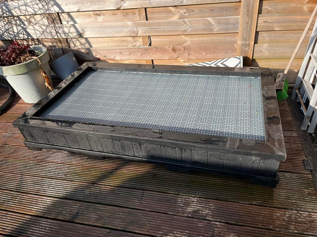 Honden toilet, Ophalen, Gebruikt