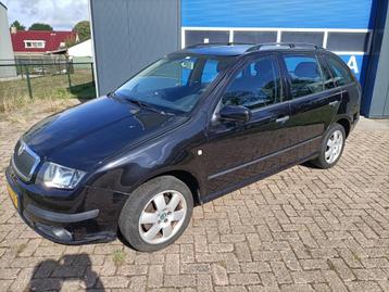 Skoda Fabia 1.4 Combi 74KW 2007 Zwart beschikbaar voor biedingen