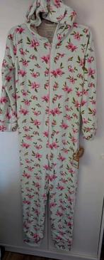 Nieuw onesie Claesens mt 14 164/170 bloemen huispak pyjama, Ophalen of Verzenden, Nieuw, Meisje, Nacht- of Onderkleding