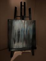 Het schilderij de Blauwe ellende, Ophalen of Verzenden, Zo goed als nieuw, Vrijstaande haard, Elektrische haard