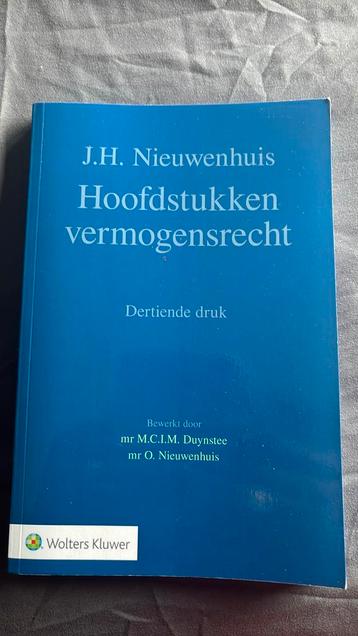Vermogensrecht Dertiende druk beschikbaar voor biedingen