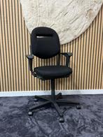 6x Ahrend 220 bureaustoel zwart (voor maar €95 p.s!!?, Ophalen of Verzenden, Gebruikt, Zwart