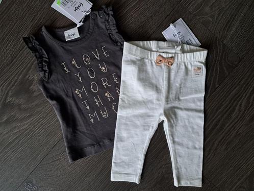 NIEUW Meisjes Setje Feetje Legging en Top  - 62  jusa17, Kinderen en Baby's, Babykleding | Maat 62, Nieuw, Meisje, Setje, Ophalen of Verzenden