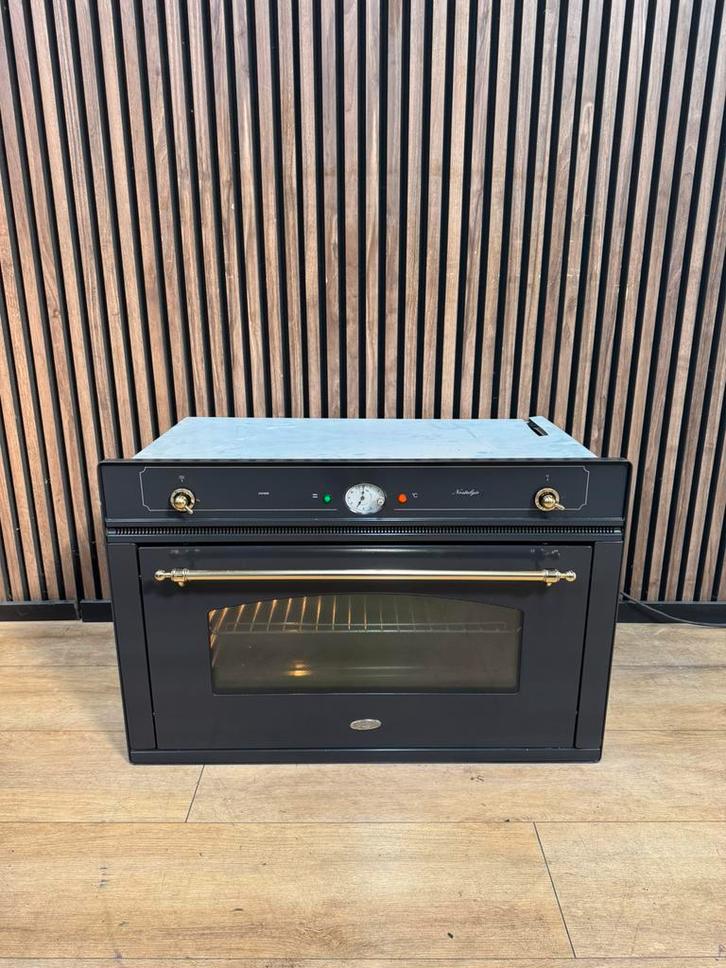 Prachtige Antraciet Boretti inbouw oven (Gratis bezorgen), Witgoed en Apparatuur, Ovens, Zo goed als nieuw, Inbouw, Oven met grill