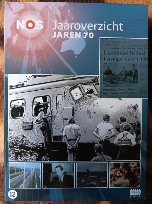 NOS Jaaroverzicht Jaren 70 - DVD Boxset, Cd's en Dvd's, Dvd's | Tv en Series, Zo goed als nieuw, Non-fictie, Boxset, Vanaf 12 jaar