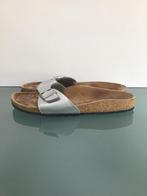 GRATIS VERZENDEN | BIRKENSTOCK Madrid zilveren slippers 42, Slippers, Overige kleuren, Verzenden, Zo goed als nieuw
