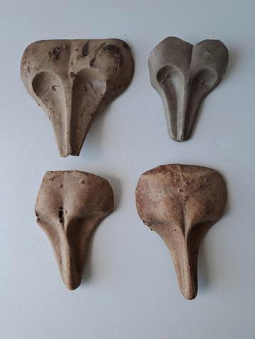 Oude Taxidermie Mallen van Vos beschikbaar voor biedingen