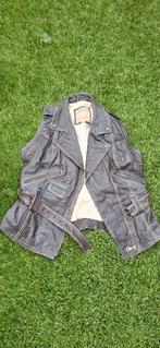 Leren Biker Bodywarmer Eastwood R&S - XL, Bruin, Ophalen of Verzenden, Gedragen, Maat 56/58 (XL)