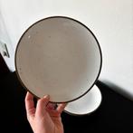 Vier Xenos Emma ontbijtborden wit 21 cm, Keramiek, Ophalen of Verzenden, Zo goed als nieuw, Bord(en)