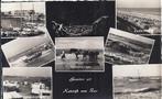 Katwijk aan zee oude gelopen ansichtkaart ( 3080 ), Ophalen of Verzenden, 1940 tot 1960, Gelopen, Zuid-Holland