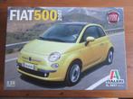 Fiat 500 - 2007  (Italeri 1/24), Groter dan 1:32, Nieuw, Ophalen of Verzenden, Italeri