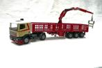 Tekno Daf 95 van Reenen + Siku bouwmaterialen oplegger., Hobby en Vrije tijd, Modelauto's | 1:50, Ophalen of Verzenden, Gebruikt