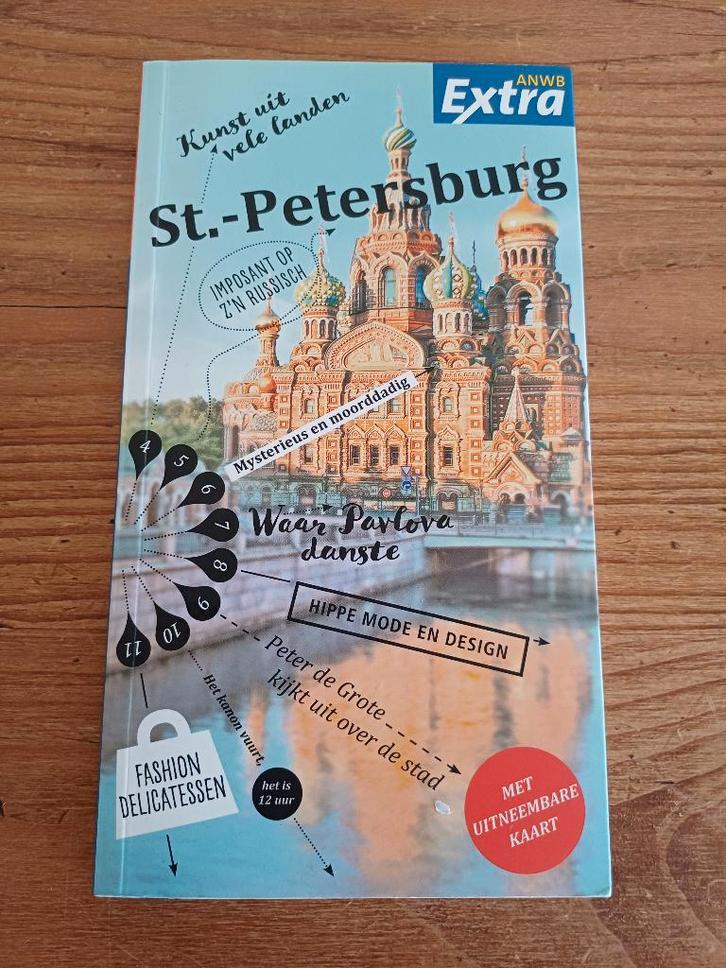 Reisgids ANWB extra St. Petersburg, Boeken, Reisgidsen, Zo goed als nieuw, Reisgids of -boek, Europa, ANWB, Ophalen of Verzenden