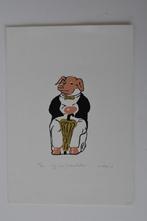 WILLEM VAN MALSEN ZEEFDRUK Nr56/100 Mooie Kwaliteit 1975 GR4, Antiek en Kunst, Kunst | Litho's en Zeefdrukken, Verzenden