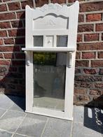 Witte Spiegel met Plankje, Ophalen, Minder dan 50 cm, Gebruikt, 100 tot 150 cm