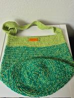 Zelfgehaakte " Floppy" bag Groen, Ophalen of Verzenden, Nieuw, Groen