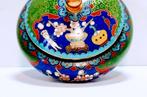 Cloisonne schaal met deksel, Antiek en Kunst, Ophalen of Verzenden